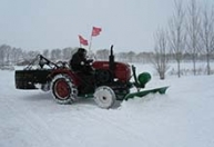 我爱发明雪路旋风 剁冰机扫雪机 小型扫雪机 推雪铲前推雪后剁冰